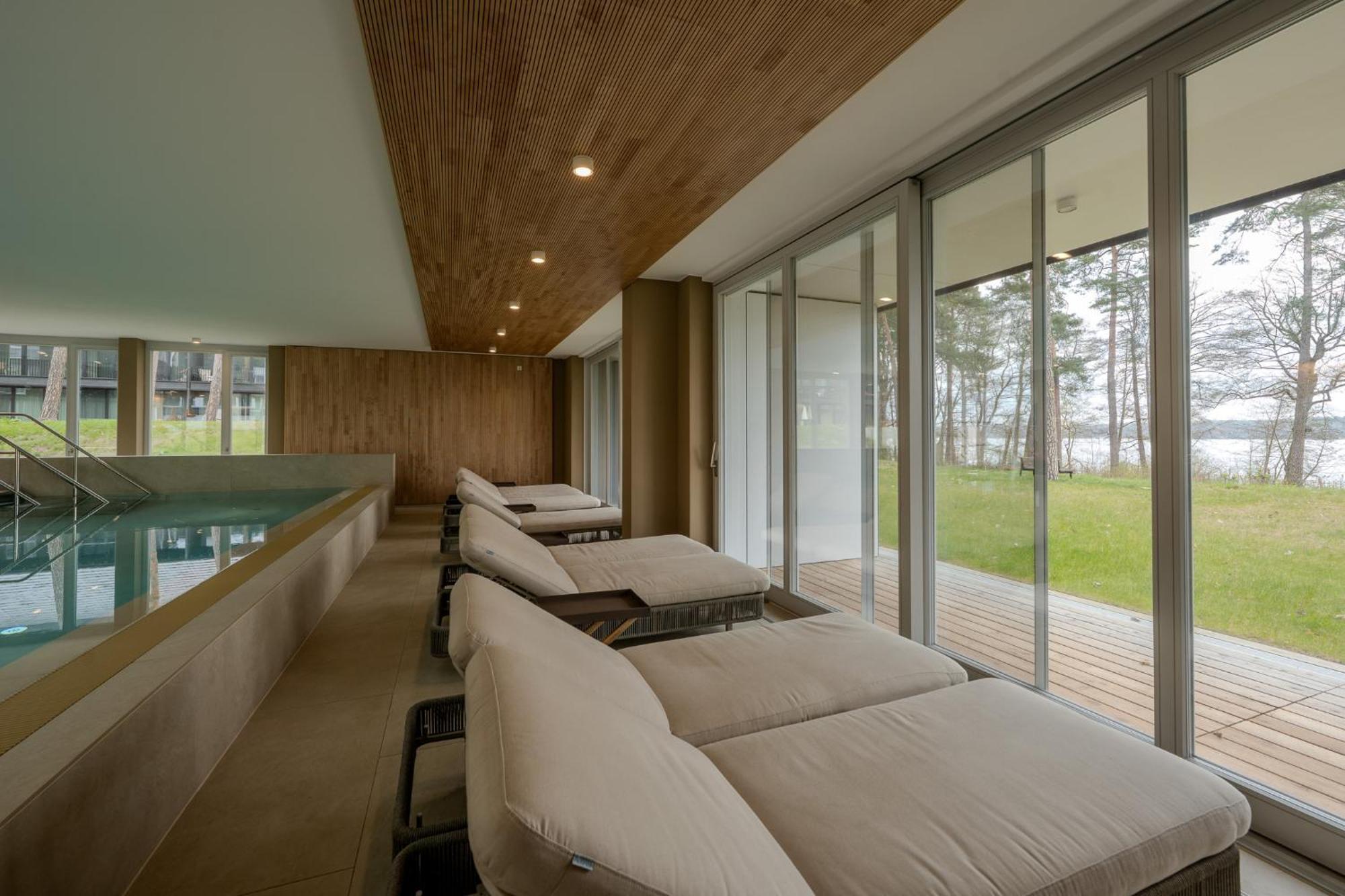 Marina Maisonette Seeblick Mit Pool Und Sauna Bad Saarow Εξωτερικό φωτογραφία